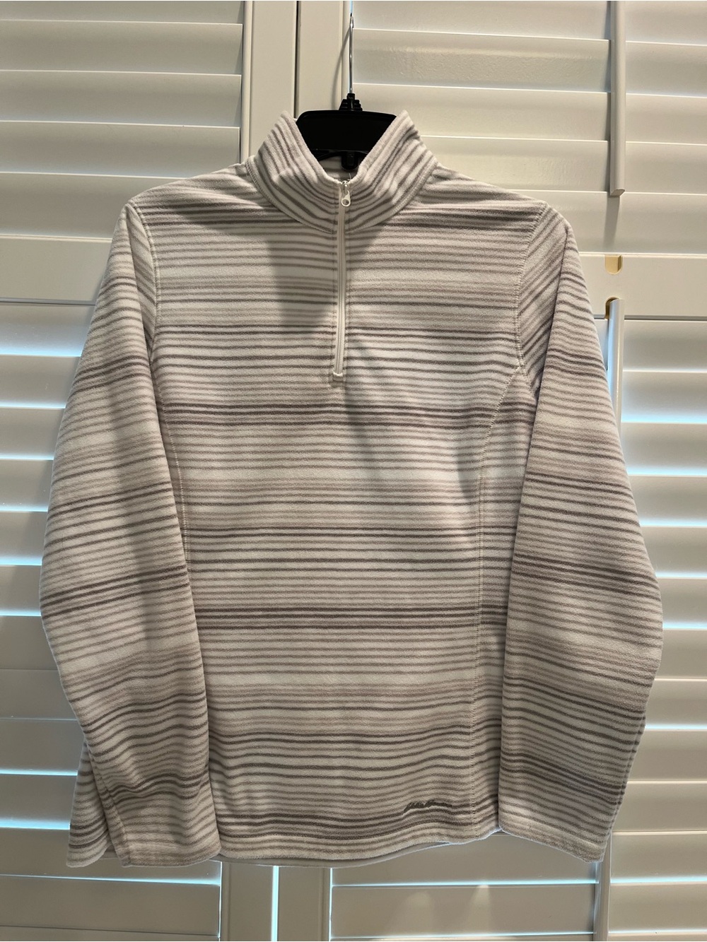 Eddie Bauer Half-Zip Striped Fleece Pullover